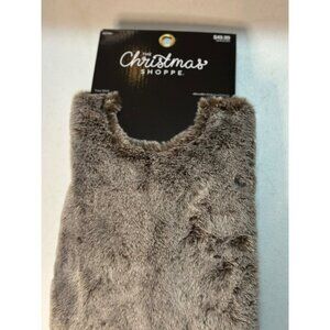 Brown Gray(?) Faux Fur Luxe Tree Skirt Hobby Lobby Christmas Shoppe